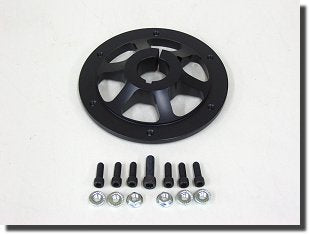 Heavy duty black 1 1/4 inch sprocket hub for karts