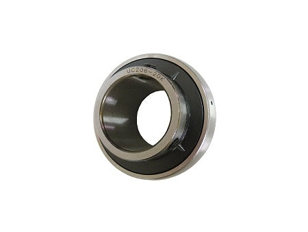 Close-up of 1-inch axle bearing marked UC205-16K for kart racing