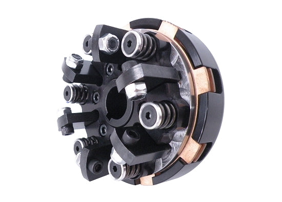 Black anodized Viper 3/4" 6-spring 2-disc clutch without driver
