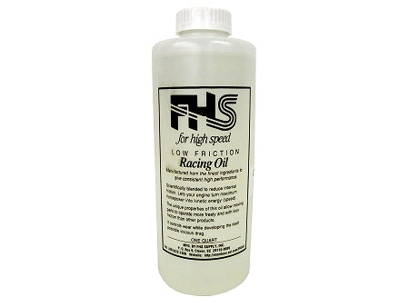 FHS Cyclone Lite Low Friction Racing Oil quart bottle for karting