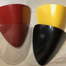 G-Man body kit fairing in red, yellow, black, and clear colors