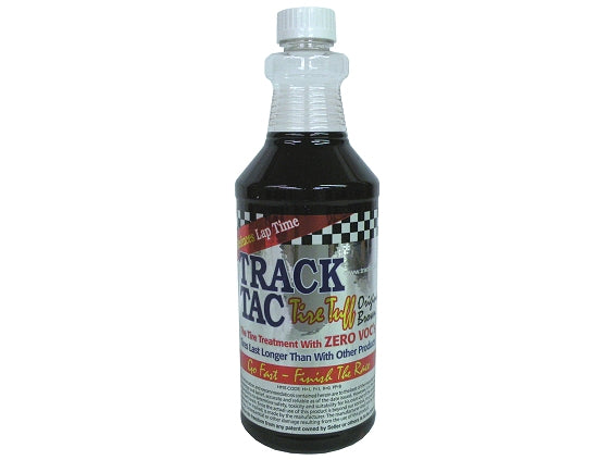 Track-Tac Tire Tuff Tire Treatment quart bottle for kart racing tires