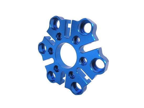Viper blue anodized clutch lever support for big pin levers
