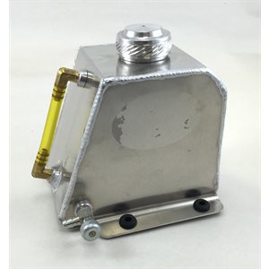 1.5qt aluminum fuel tank for kid karts with right-side petcock