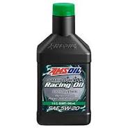 Quart of Amsoil Dominator 5W20 racing oil for karts
