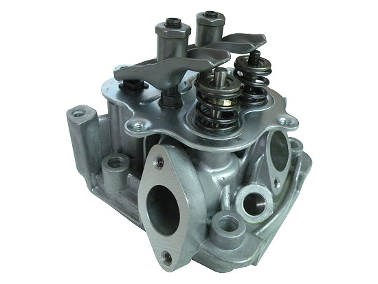 Detailed view of Briggs LO206 cylinder head assembly