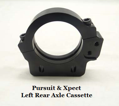 Left axle cassette for Pursuit and Xpect karts