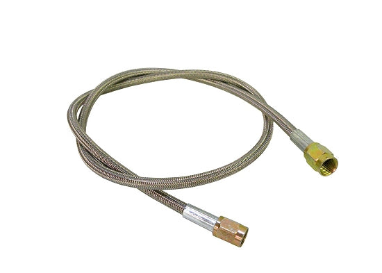 32-inch extended steel braided brake line for karts