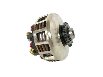 Bully four-disk mini cup clutch with 1.0 inch outboard mount