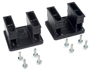 KG drop down bumper mount kit components for kart installation