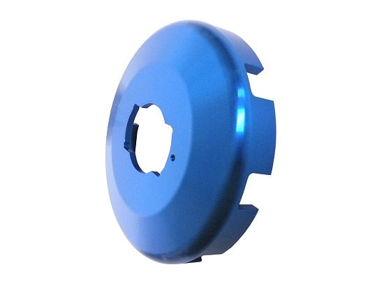 Blue anodized aluminum 1-disc Viper clutch drum