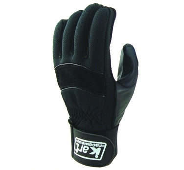 Black Racewear Gloves 500 Series for kart racing safety and grip