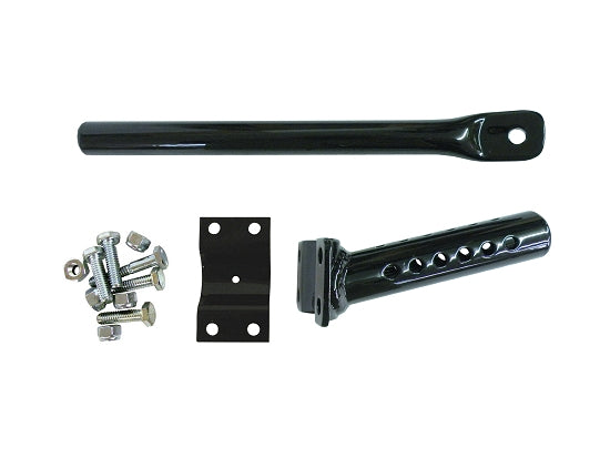 Leatherneck adjustable seat strut with 14-degree angle, large size extended to 13 inches