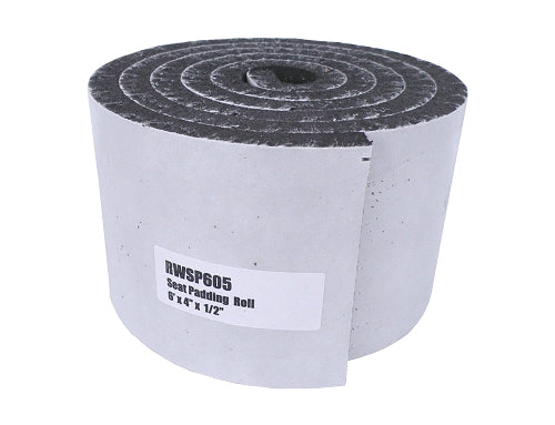 Roll of 1/2 inch thick adhesive seat padding for kart racing seats