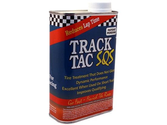 Quart of Track-Tac SQS cold condition tire wipe