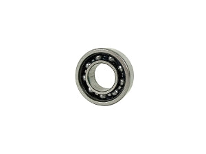 Close-up view of 7/16" rubber-sealed spindle bearing with 1.125" OD for kart racing