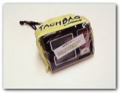 Bright yellow tach bag covering 46-52 series gauge