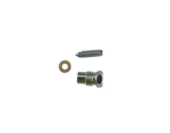 Un-captured needle seat assembly kit for Tillotson carburetor