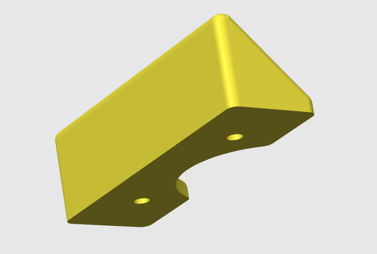 3D Printed Heel Rest Support for Go-Kart Pedals