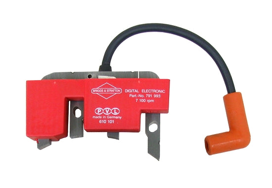 PVL Magneto red coil with LED rev limiter on World Formula engine