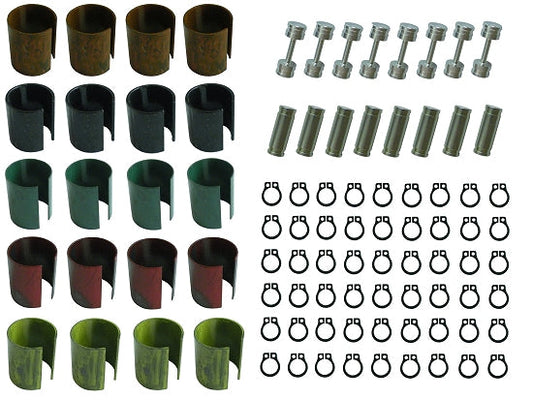 Hilliard Inferno clutch tuning kit with springs, weights, and snap rings for LO206