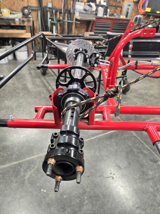 Swift A-Flyer LO206 sprint kart on track