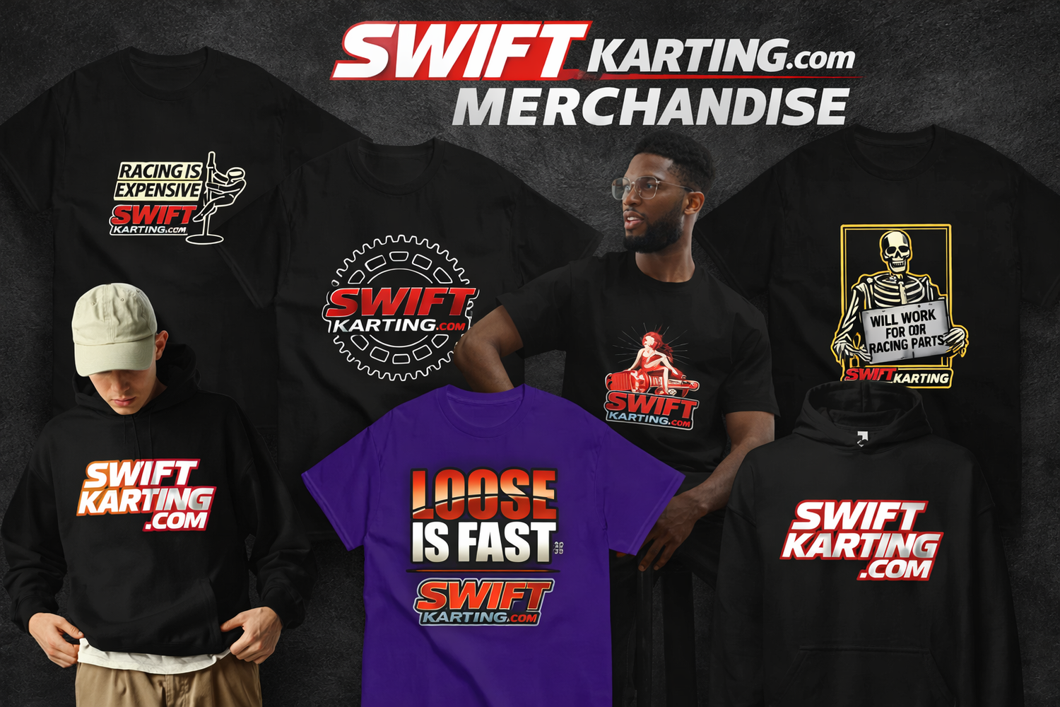 Shop & Track Wear | Karting Apparel for Racers, Builders, and LO206 Crews