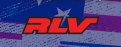 RLV Kart Racing logo for 4-stroke and 2-stroke exhaust parts