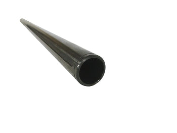 34-inch thin wall .120 black steel kart axle