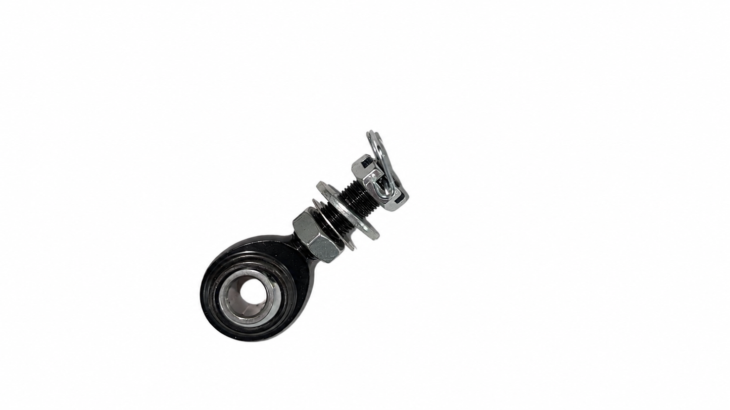 1/2" Black Camber Heim Joint Assembly Kit shown with all included components