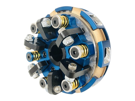 3/4" Viper Boxstock 2-Disc Clutch Vented Blue with blue lever support