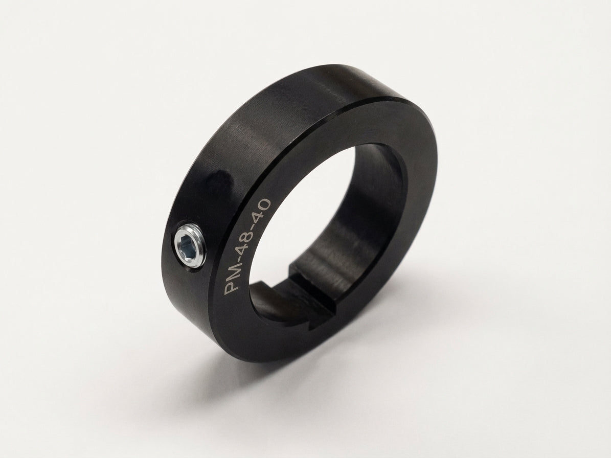 PMI Brand Black 40mm Axle Lock Collar OEM Quality for Karts by PMI - karting parts