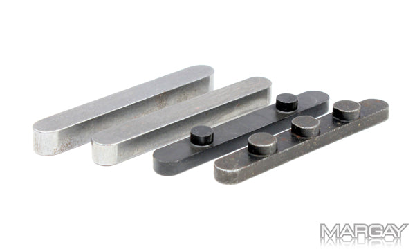 Three-peg 40mm axle key from Ridolfi Righetti, OEM design