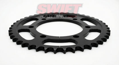 RLV Black Diamond Split Sprocket #219 (78T-85T) - Premium Two-Piece Kart Racing Drive Component by RLV - karting parts