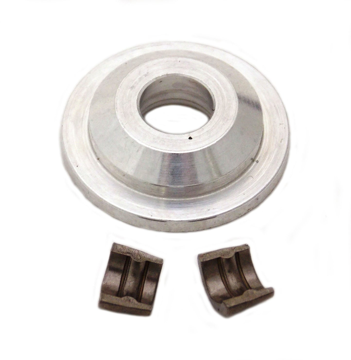 DJ-1047 retainer and keepers shown for 22# and 26# valve springs