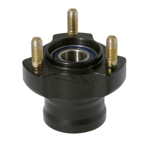 Ridolfi Righetti K994N 17mm aluminum front hub 50mm width black anodized with studs