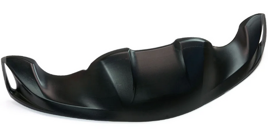 Karting KG 509 front bumper or nose black in color with white background