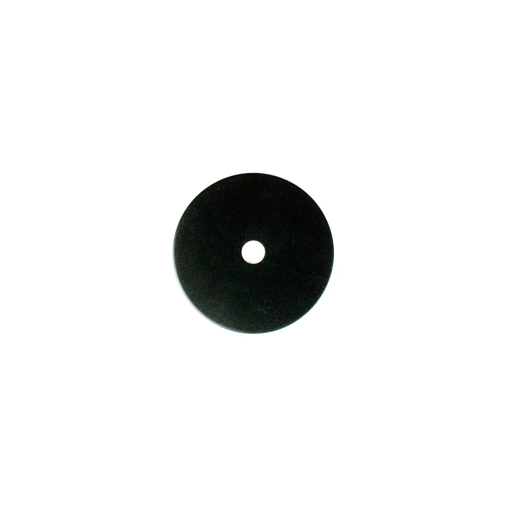 Large Diameter Black Anodized Aluminum Seat Mounting Washer 52mm OD