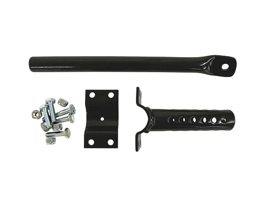 Leatherneck adjustable straight seat strut large kit with tube, bracket, U-clamp and hardware
