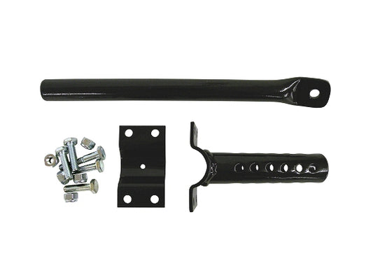 Leatherneck adjustable straight seat strut large kit with tube, bracket, U-clamp and hardware