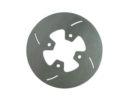 MCP 8.25-inch slotted brake rotor with four-bolt mounting pattern for go-karts