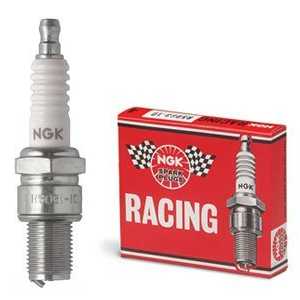 NGK BR10EG racing spark plug with box, 3/4" reach projected tip