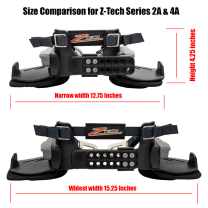 Z-Tech Series 2A Black Gray Head and Neck Restraint