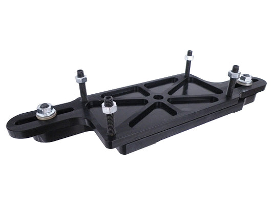 Performance Mfg billet 5 degree international rail engine mount with sliding top plate assembly and hardware