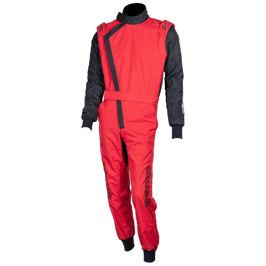 ZK-40 Adult Kart Race Suit Black/Blue/Red