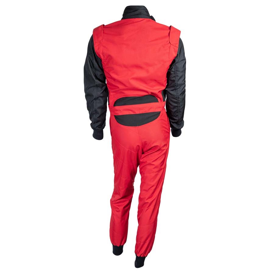 ZK-40 Adult Kart Race Suit Black/Blue/Red