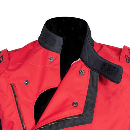 ZK-40 Adult Kart Race Suit Black/Blue/Red