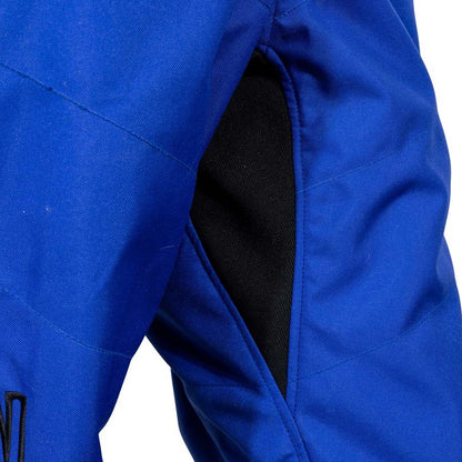 ZK-40 Adult Kart Race Suit Black/Blue/Red
