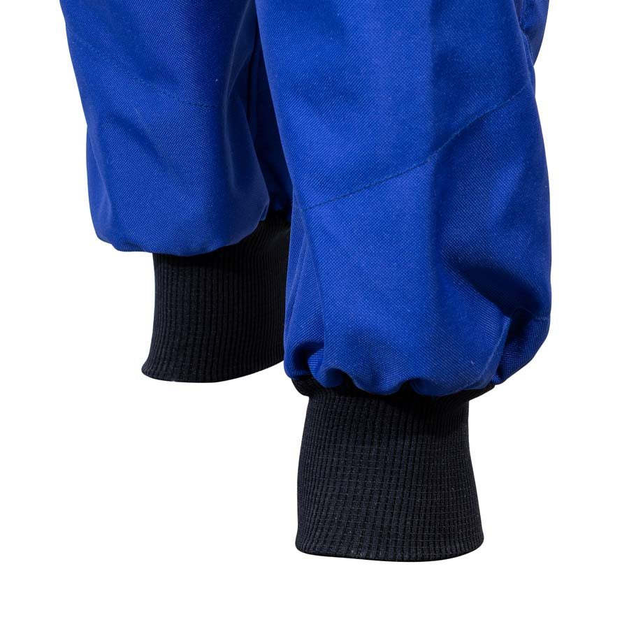 ZK-40 Adult Kart Race Suit Black/Blue/Red