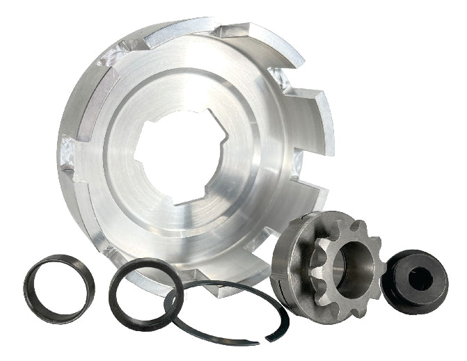 SMC 11T #35 Sprocket Conversion Kit for three disk clutches with bearing and hardware